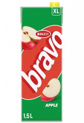 Gyümölcsital, 12%, 1,5 l, RAUCH "Bravo", alma