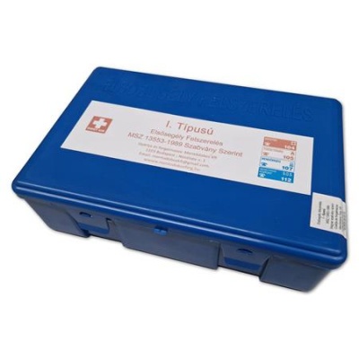 Elsősegély felszerelés 30 főig "1.", kék