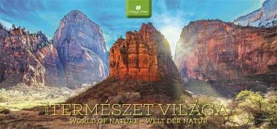 Naptár, asztali, álló, DAYLINER "Természet világa"