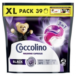 Mosókapszula, 39 db, COCCOLINO "3in1 Black"