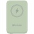 Power bank, mágneses (vezeték nélküli), 10.000mAh, VERBATIM "MCP-10, zöld